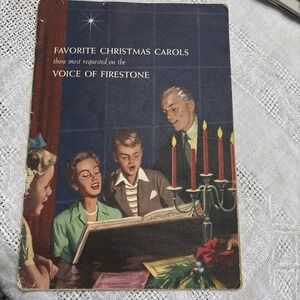 Favorite Christmas Carols Those Most Requested on the Voice of Firestone Music